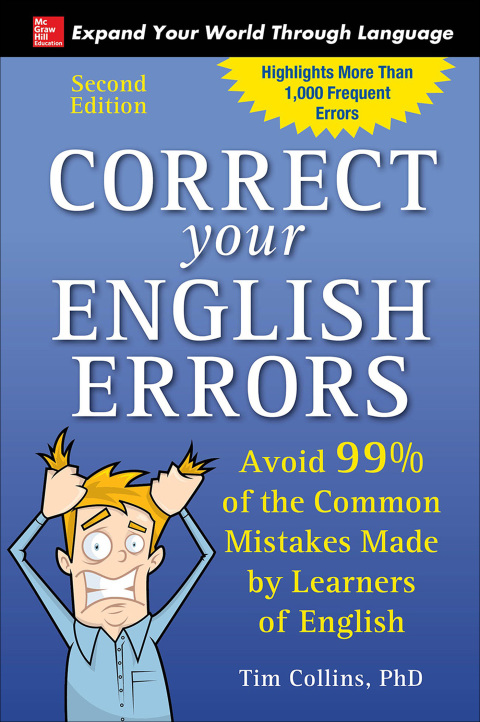 Cover image for book Correct Your English Errors, Second Edition