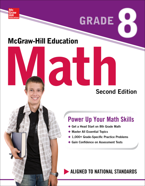 Cover image for book McGraw-Hill Education Math Grade 8