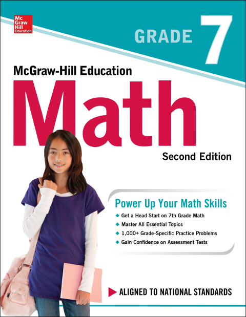 Cover image for book McGraw-Hill Education Math Grade 7, Second Edition