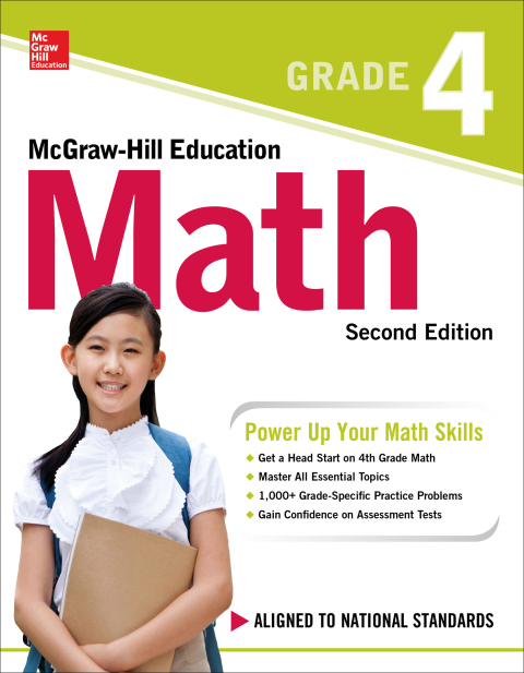 Cover image for book McGraw-Hill Education Math Grade 4