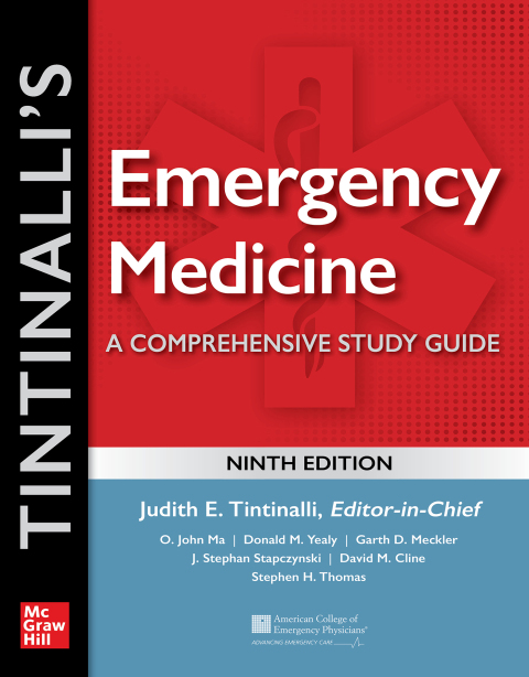 Cover image for book Tintinalli's Emergency Medicine: A Comprehensive Study Guide