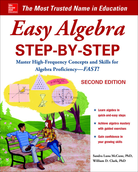 Cover image for book Easy Algebra Step-by-Step, Second Edition
