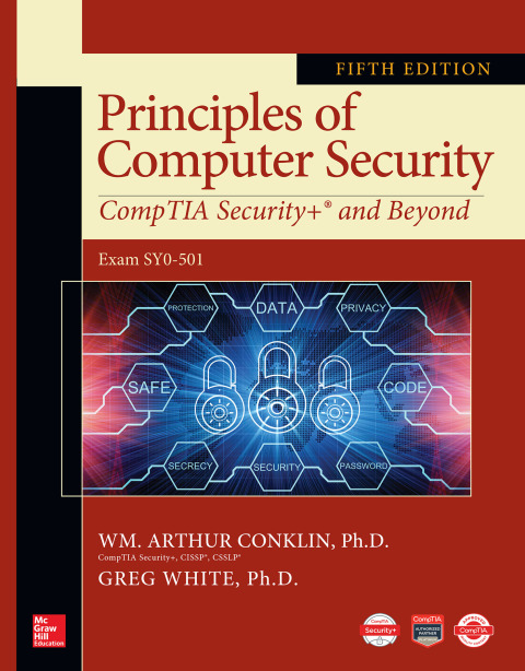 Cover image for book Principles of Computer Security: CompTIA Security  and Beyond