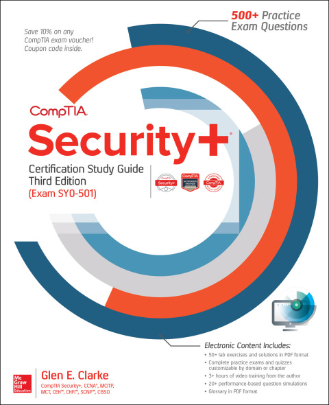Cover image for book CompTIA Security+ Certification Study Guide, Third Edition (Exam SY0-501)