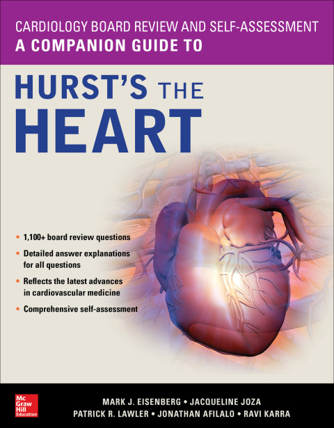 Cover image for book Cardiology Board Review and Self-Assessment: A Companion Guide to Hurst's the Heart