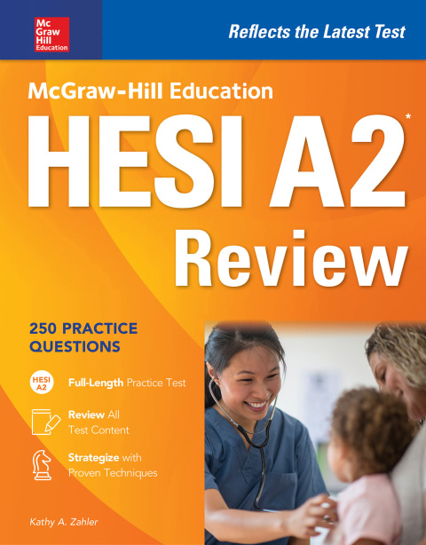 Cover image for book McGraw-Hill Education HESI A2 Review