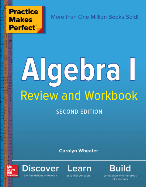 Cover image for book Practice Makes Perfect Algebra I Review and Workbook
