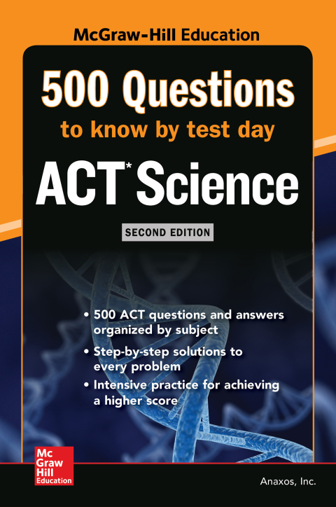 Cover image for book 500 ACT Science Questions to Know by Test Day, Second Edition