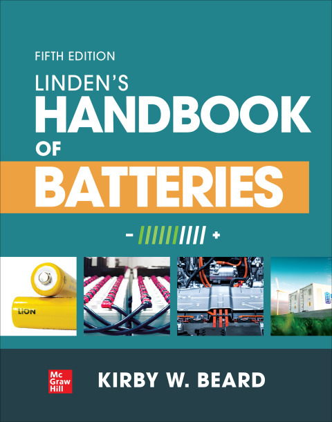 Cover image for book Linden's Handbook of Batteries, Fifth Edition