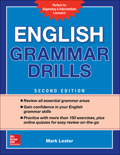 Cover image for book English Grammar Drills