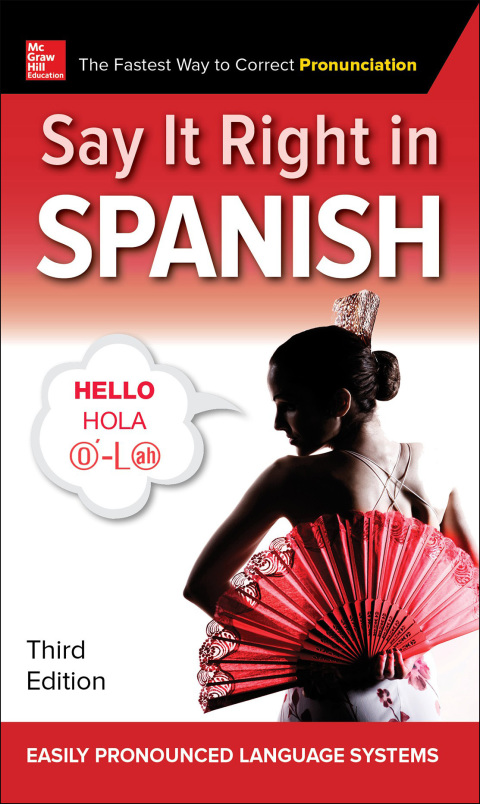Cover image for book Say It Right in Spanish, Third Edition