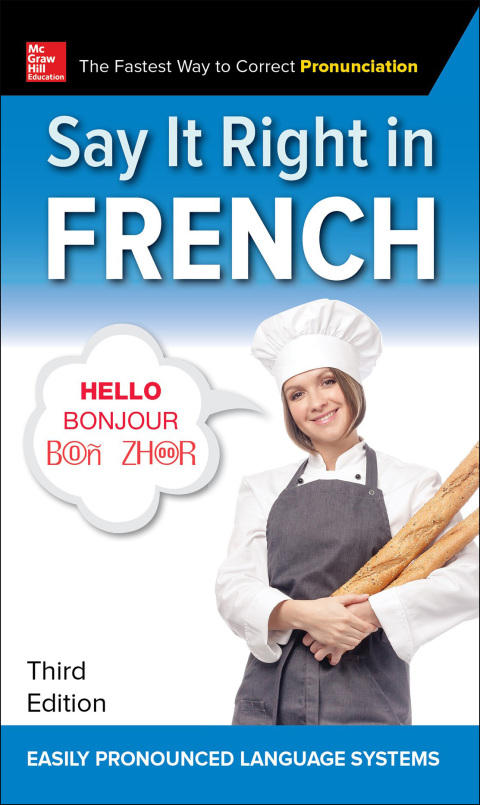 Cover image for book Say It Right in French, Third Edition