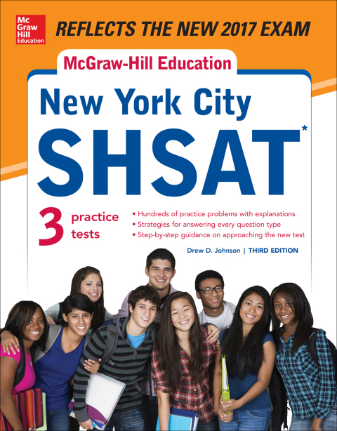 Cover image for book McGraw-Hill Education New York City SHSAT, Third Edition