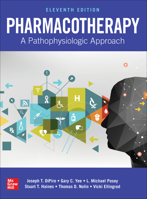 Cover image for book Pharmacotherapy: A Pathophysiologic Approach