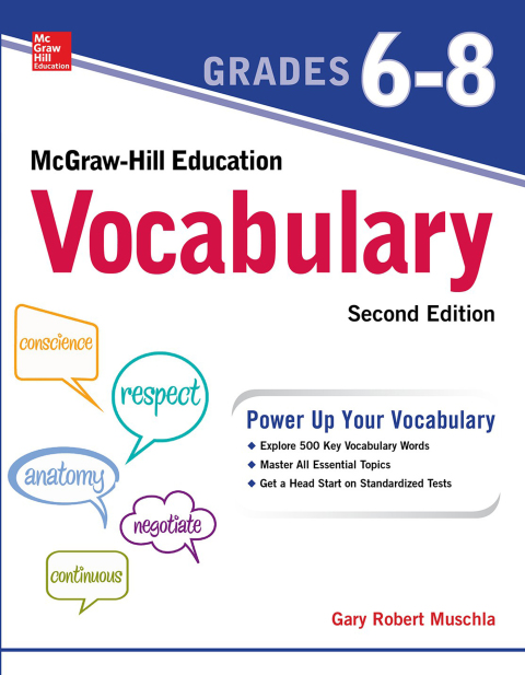 Cover image for book McGraw-Hill Education Vocabulary Grades 6-8