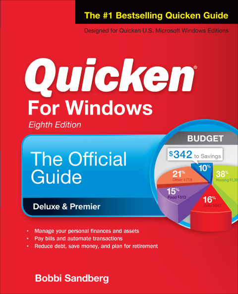 Cover image for book Quicken for Windows: The Official Guide, Eighth Edition