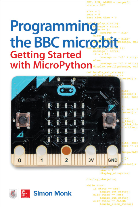 Cover image for book Programming the BBC micro:bit: Getting Started with MicroPython