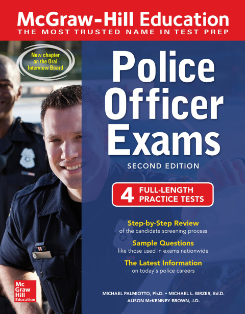 Cover image for book McGraw-Hill Education Police Officer Exams, Second Edition