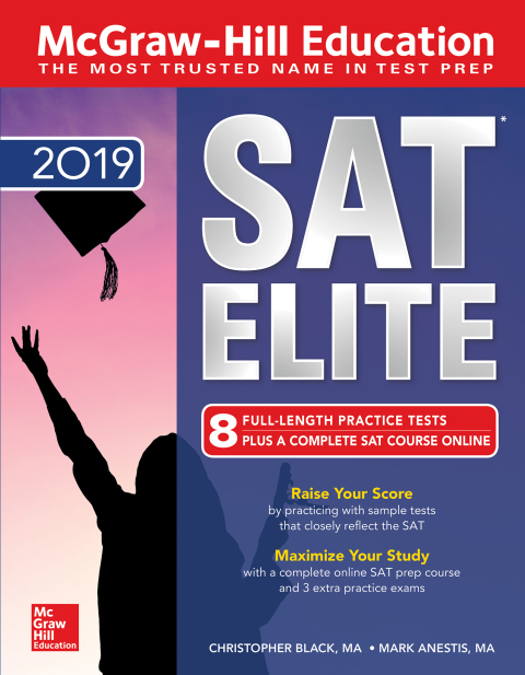 Cover image for book McGraw-Hill Education SAT Elite 2019