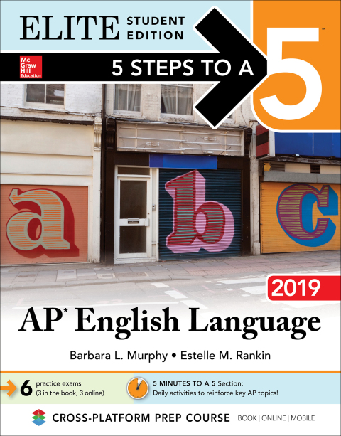Cover image for book 5 Steps to a 5: AP English Language 2019 Elite Student edition