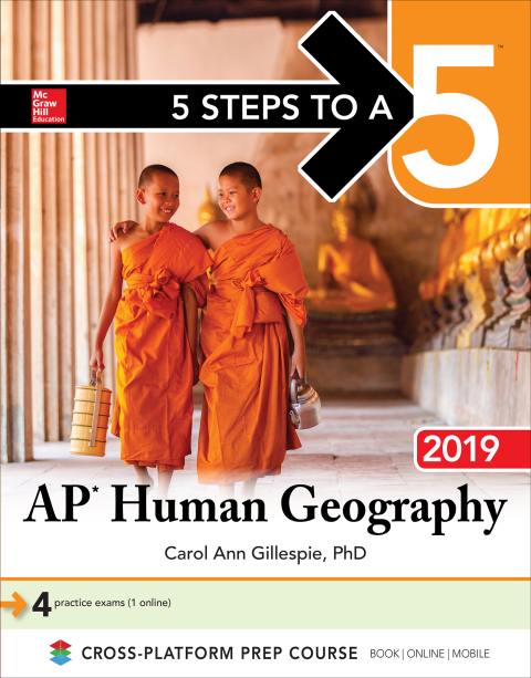 Cover image for book 5 Steps to a 5: AP Human Geography 2019