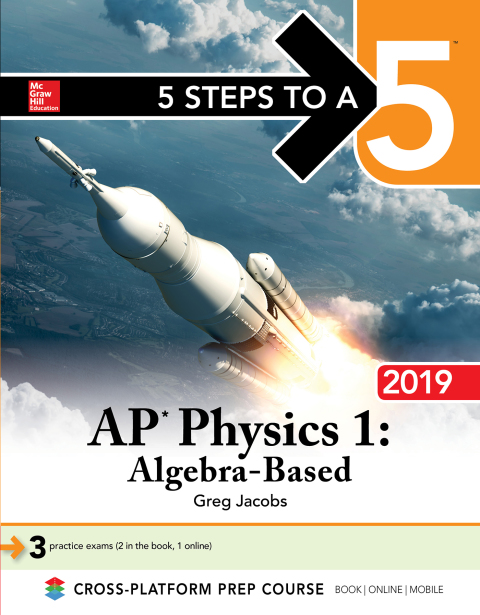 Cover image for book 5 Steps to a 5: AP Physics 1 Algebra-Based 2019