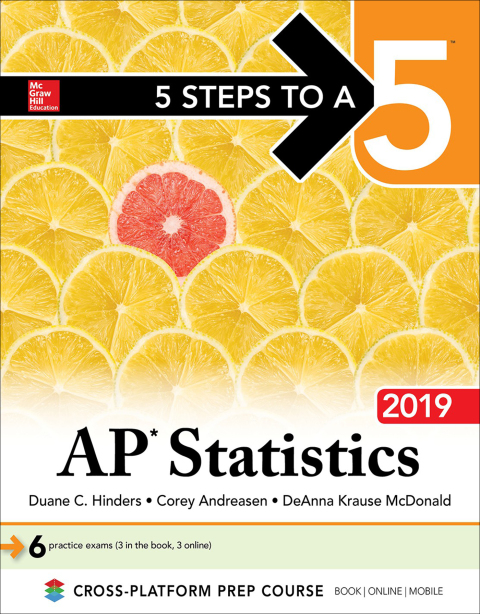 Cover image for book 5 Steps to a 5: AP Statistics 2019