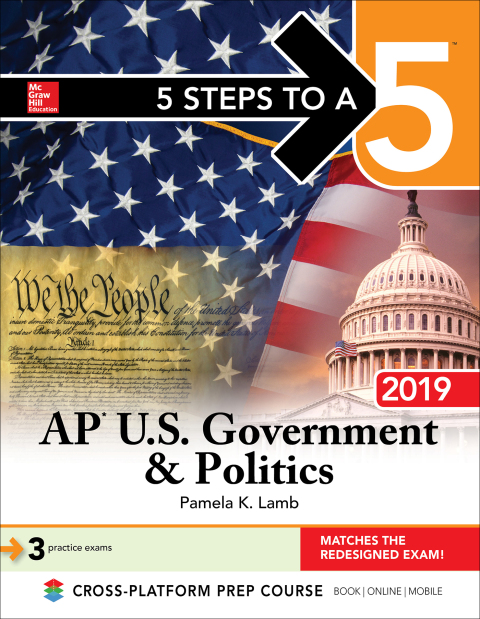 Cover image for book 5 Steps to a 5: AP U.S. Government & Politics 2019