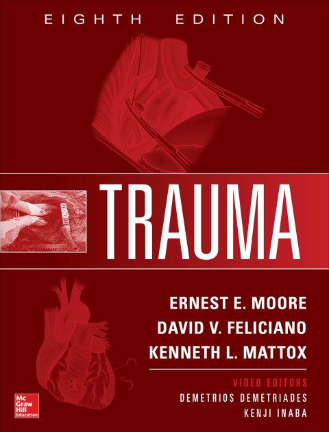 Cover image for book Trauma, 8th Edition