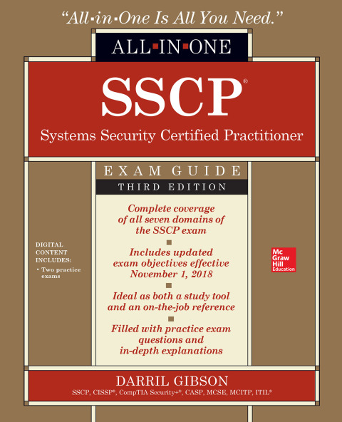 Cover image for book SSCP Systems Security Certified Practitioner All-in-One Exam Guide