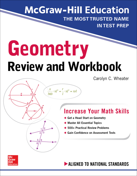 Cover image for book McGraw-Hill Education Geometry Review and Workbook