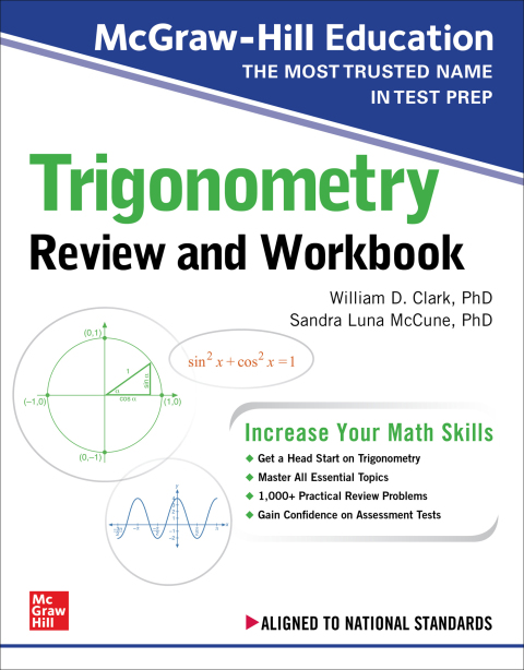 Cover image for book McGraw-Hill Education Trigonometry Review and Workbook