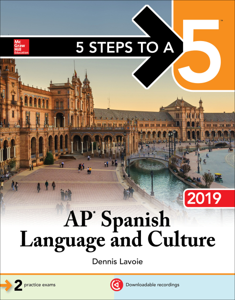 Cover image for book 5 Steps to a 5: AP Spanish Language and Culture 2019