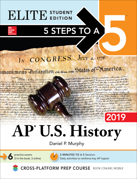 Cover image for book 5 Steps to a 5: AP U.S. History 2019 Elite Student Edition
