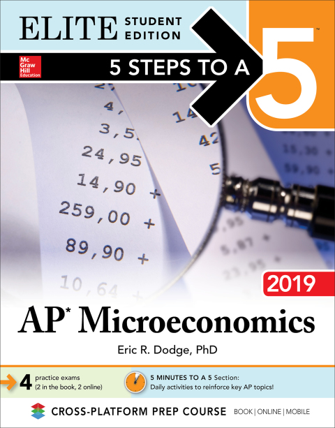 Cover image for book 5 Steps to a 5: AP Microeconomics 2019 Elite Student Edition