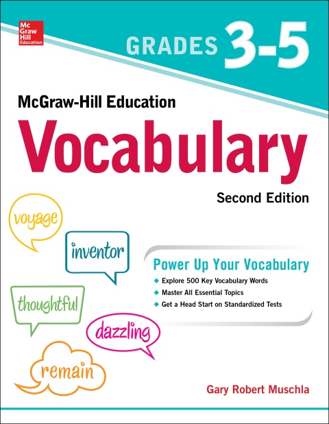 Cover image for book McGraw-Hill Education Vocabulary Grades 3-5