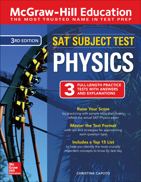Cover image for book McGraw-Hill Education SAT Subject Test Physics Third Edition