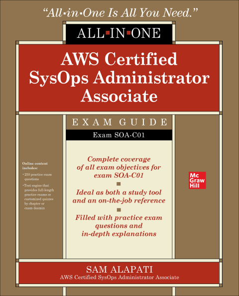 Cover image for book AWS Certified SysOps Administrator Associate All-in-One-Exam Guide (Exam SOA-C01)
