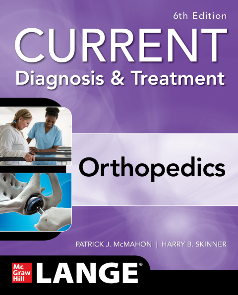 Cover image for book CURRENT Diagnosis & Treatment Orthopedics