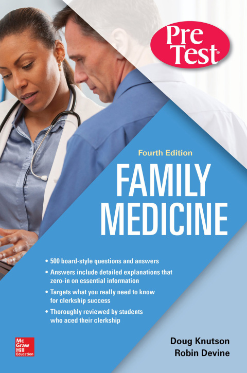 Cover image for book Family Medicine PreTest Self-Assessment And Review, Fourth Edition