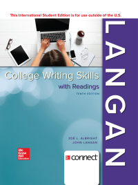 صورة الغلاف: College Writing Skills with Readings 10th edition 9781260092028