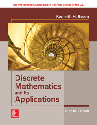 صورة الغلاف: Discrete Mathematics and Its Applications 8th edition 9781260091991
