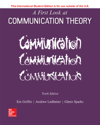 Cover image: A First Look at Communication Theory 10th edition 9781260091564