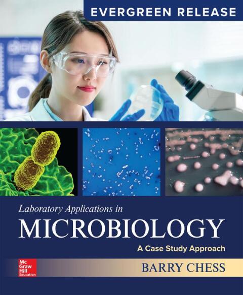 Cover image for book Laboratory Applications in Microbiology: A Case Study Approach: 2025 Release