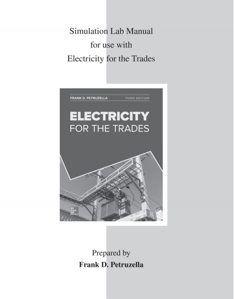 Cover image for book Simulation Lab Manual for use with Electricity for the Trades