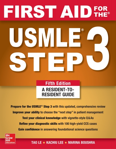 Cover image for book First Aid for the USMLE Step 3