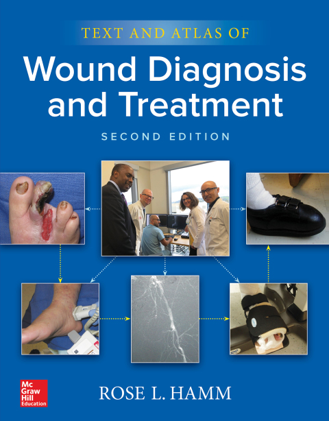 Cover image for book Text and Atlas of Wound Diagnosis and Treatment