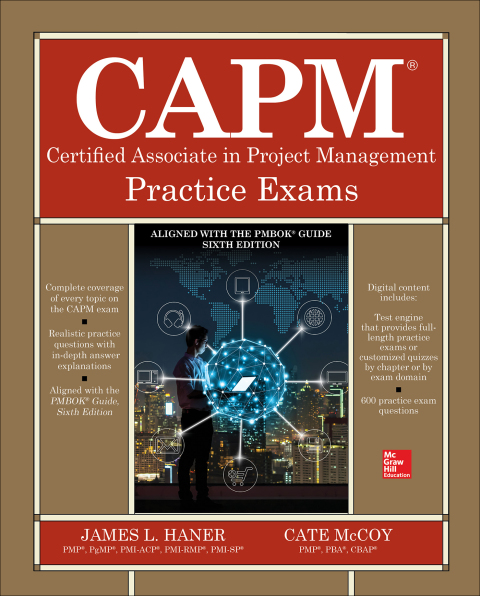 Cover image for book CAPM Certified Associate in Project Management Practice Exams