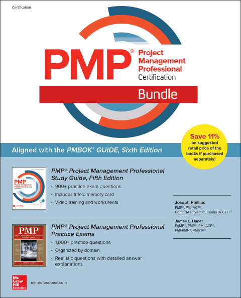 Cover image for book PMP Project Management Professional Certification Bundle