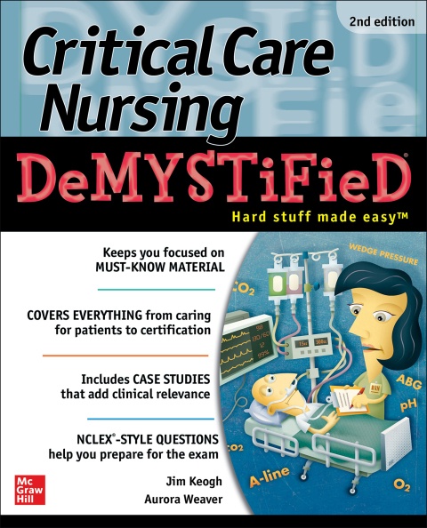 Cover image for book Critical Care Nursing DeMYSTiFieD